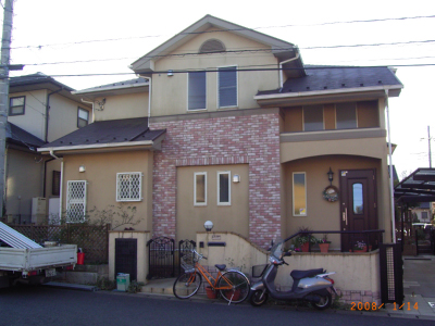 外壁塗装工事　千葉県　成田市　塗り替え　住宅