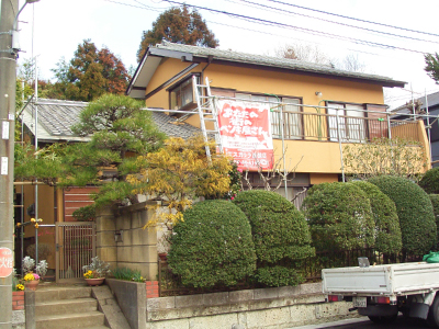 外壁塗装工事　千葉県　千葉市　塗り替え　住宅
